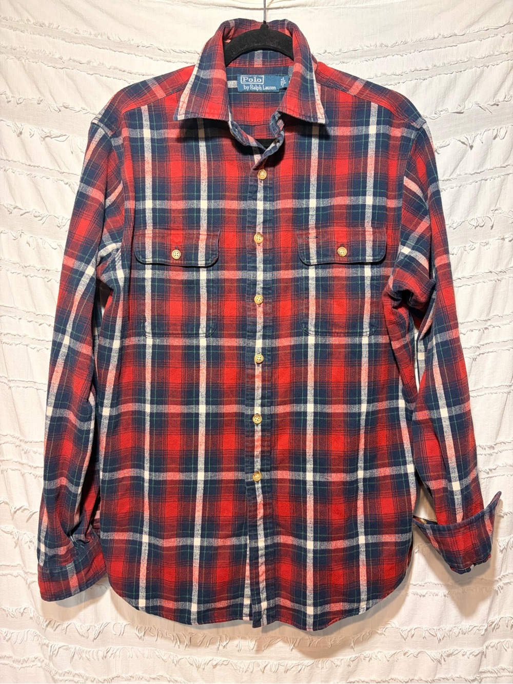Polo by Ralph Lauren Flannel button down work shirt.